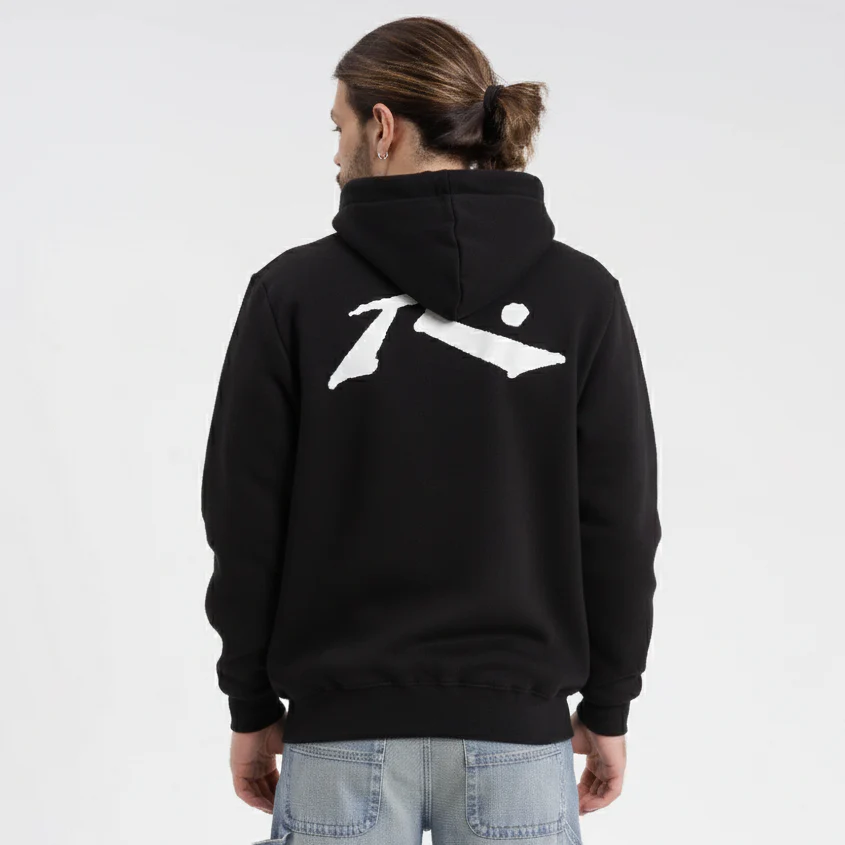 Campera Canguro Competition Negra - Image 4