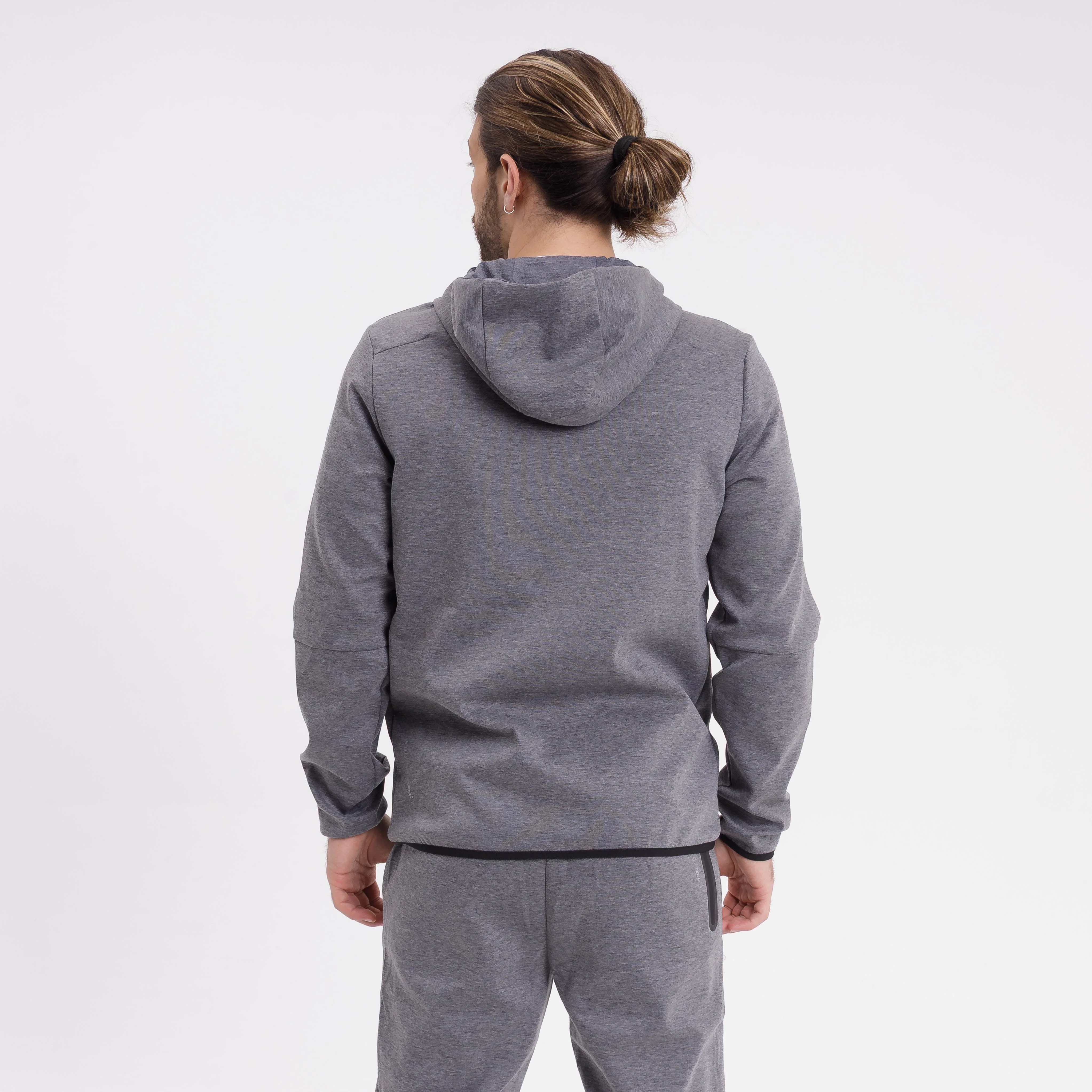 Campera Canguro Spyder Zip Grey Marle - Image 5