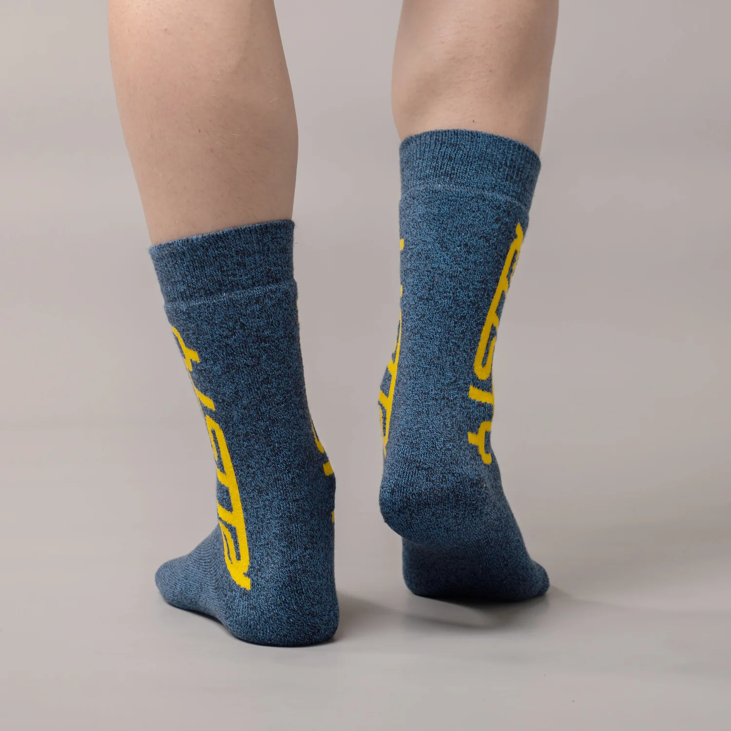 Medias Rusty Heat Holders Sock Blue Marle - Image 3