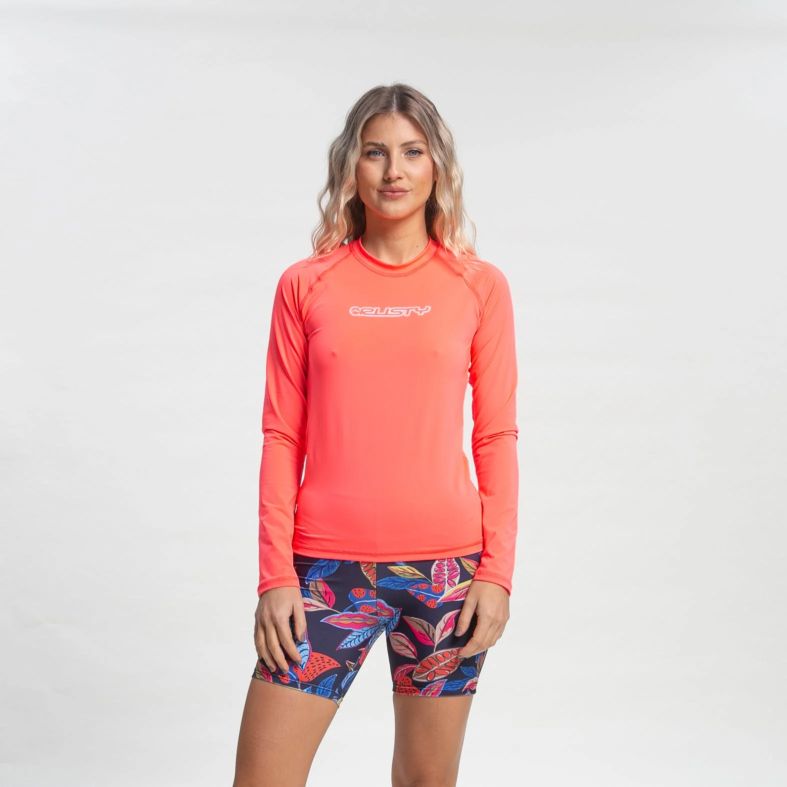 Rashie Scoop Surf Rashie Ld Coral - Image 3