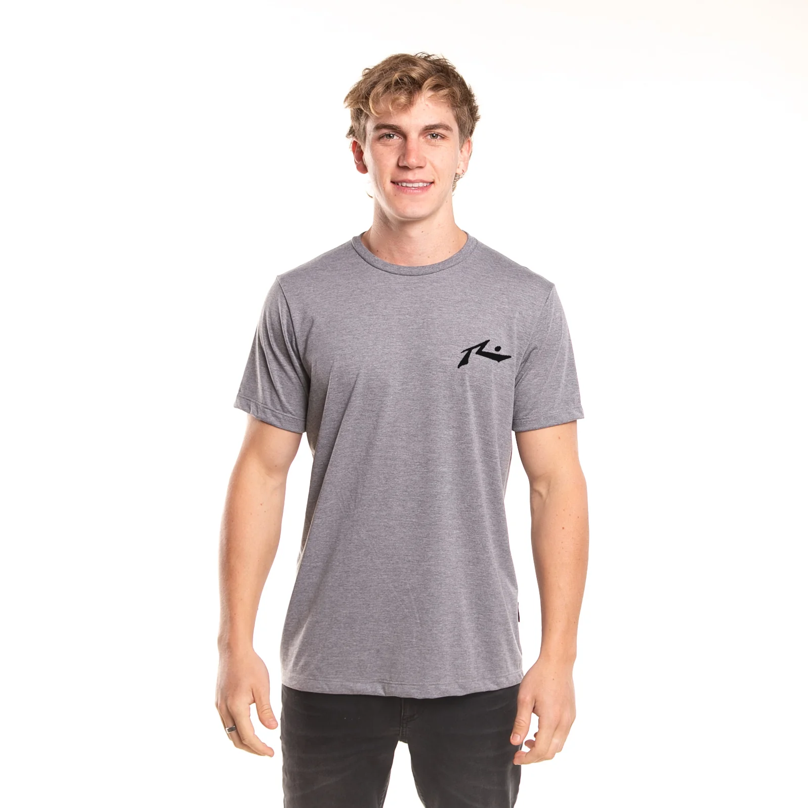 Remera Competition Gris Melange - Image 3