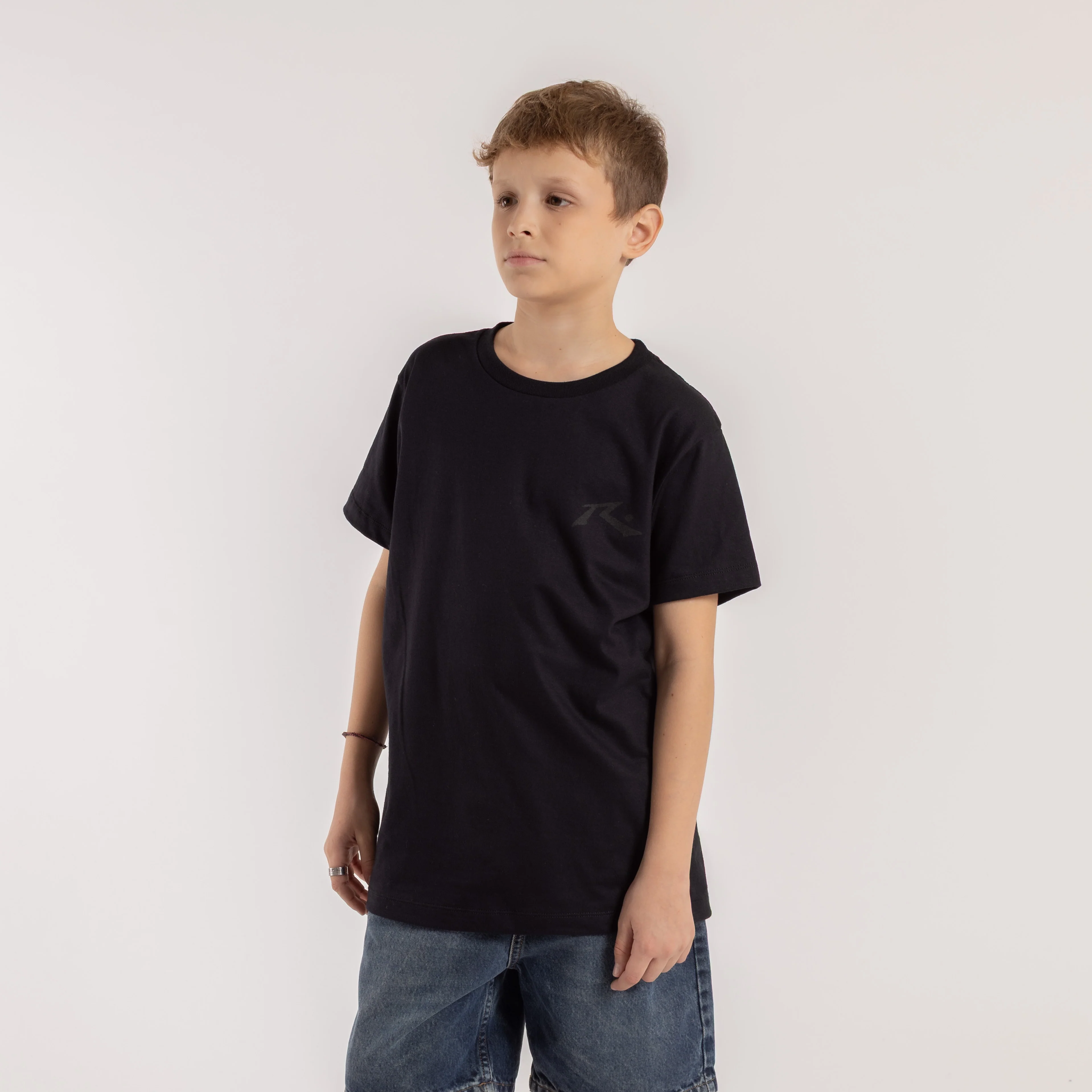 Remera Competition Junior Black/Black - Image 3