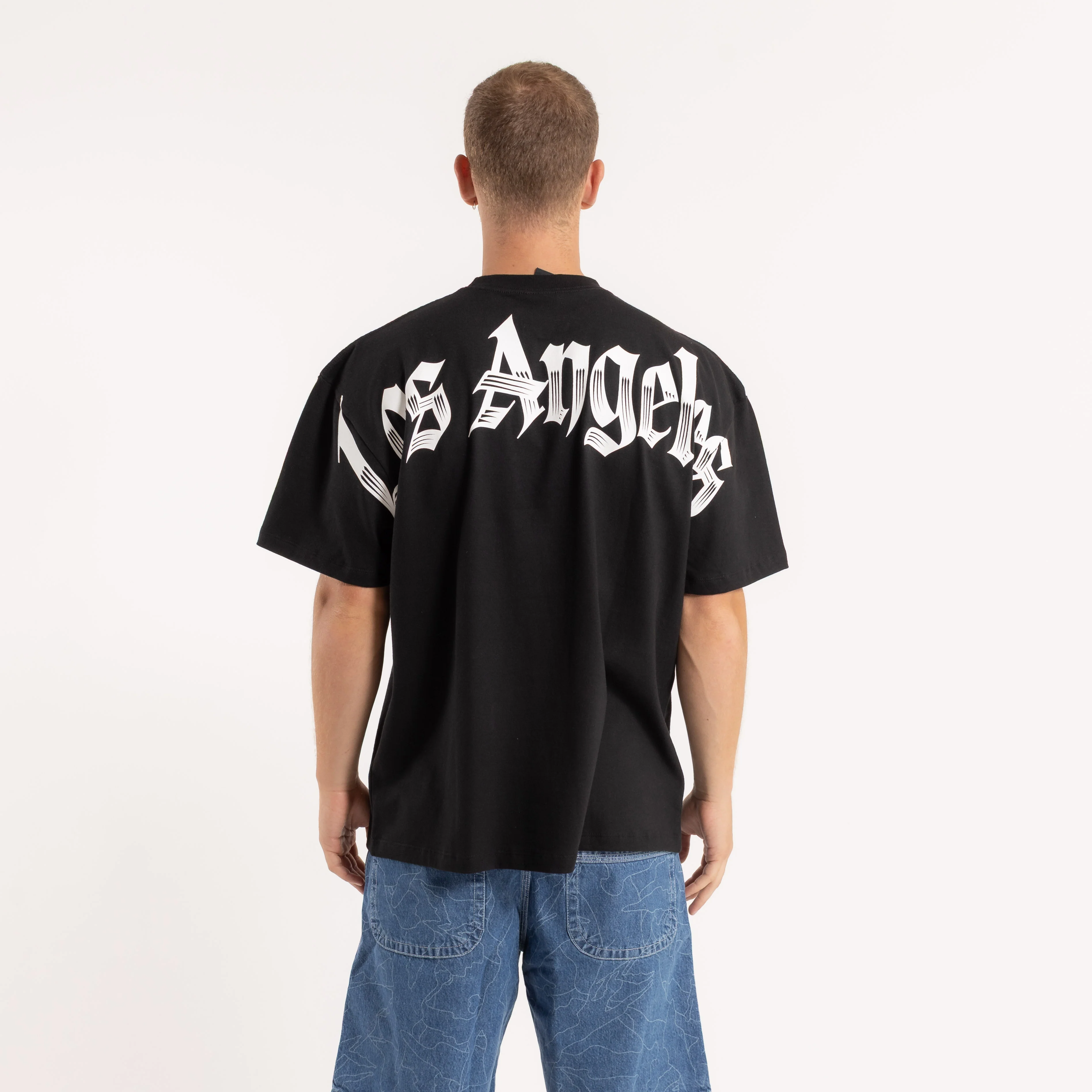Remera L.A. Superbig Black - Image 4