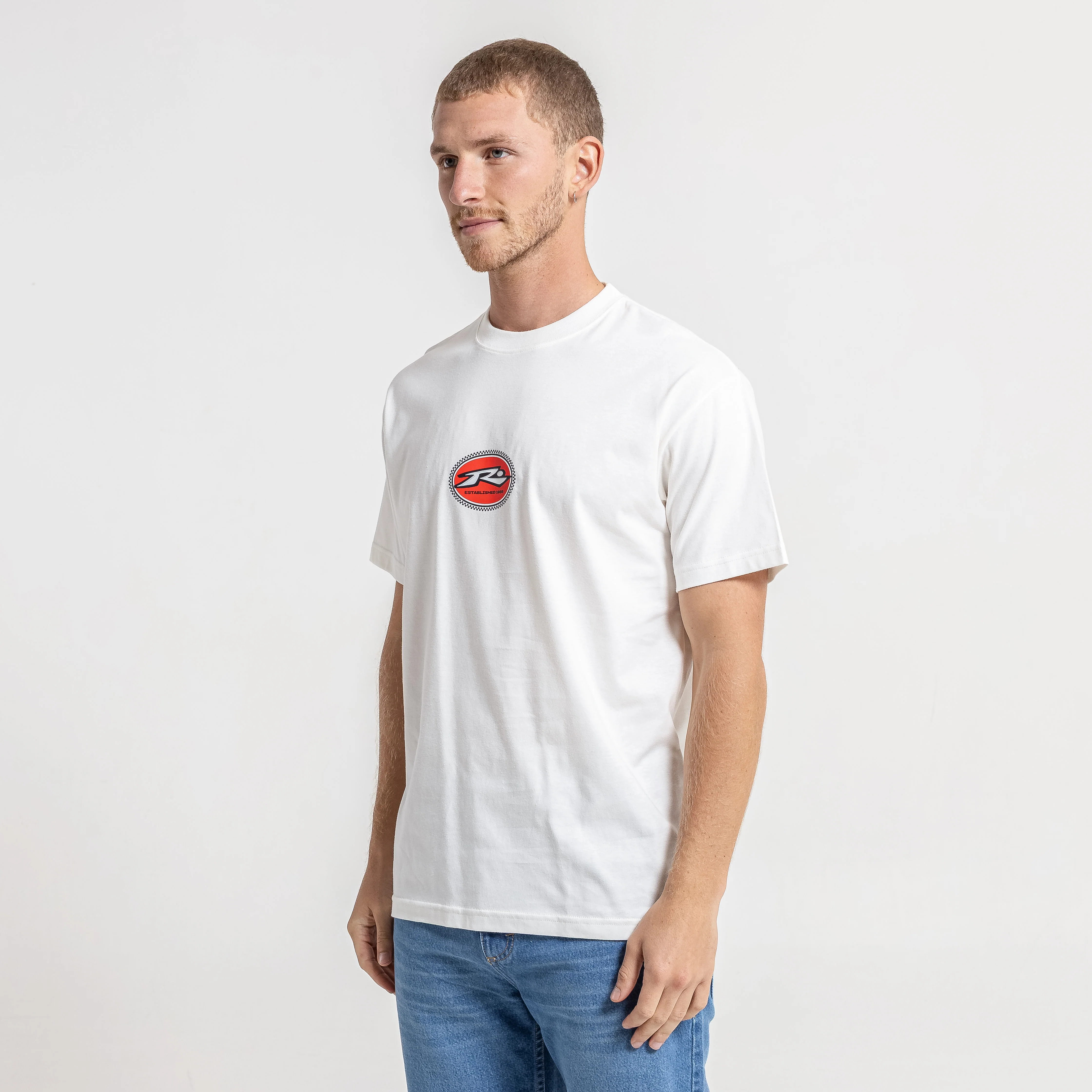 Remera Highway 405 Superbig Ecru - Image 3