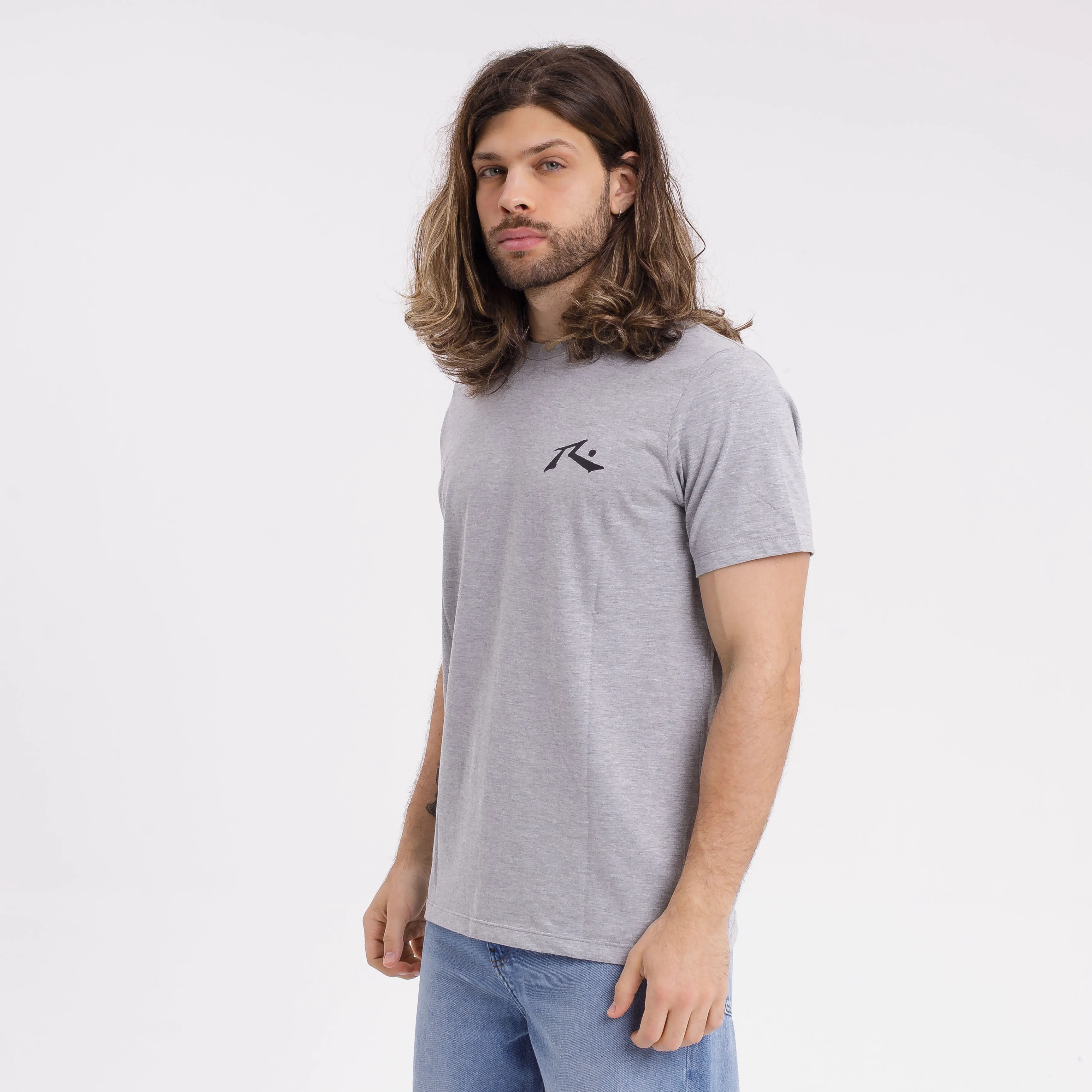 Remera Competition Grey Marle/Black - Image 4