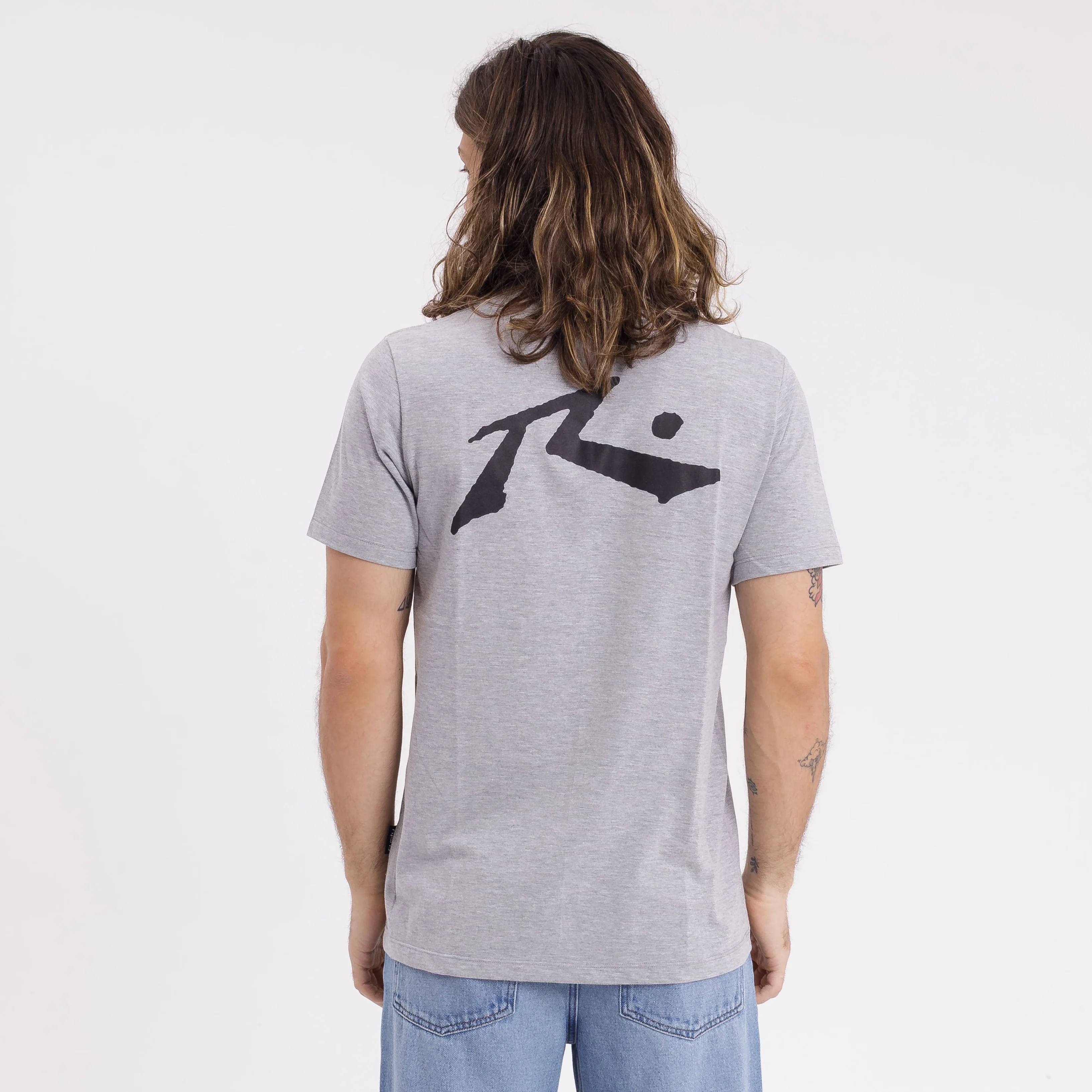 Remera Competition Grey Marle/Black - Image 6