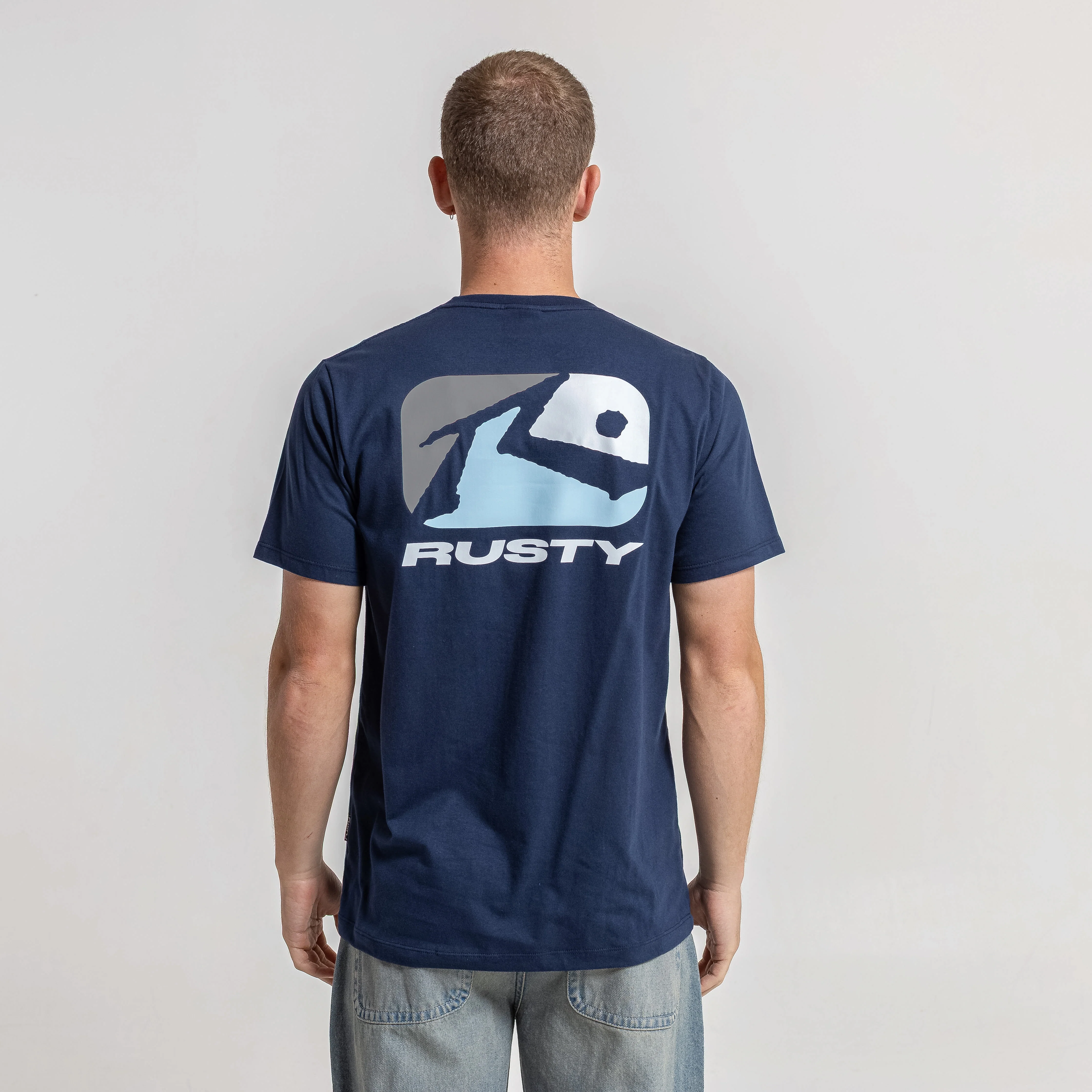Remera Phenom 3 Navy Blue - Image 4