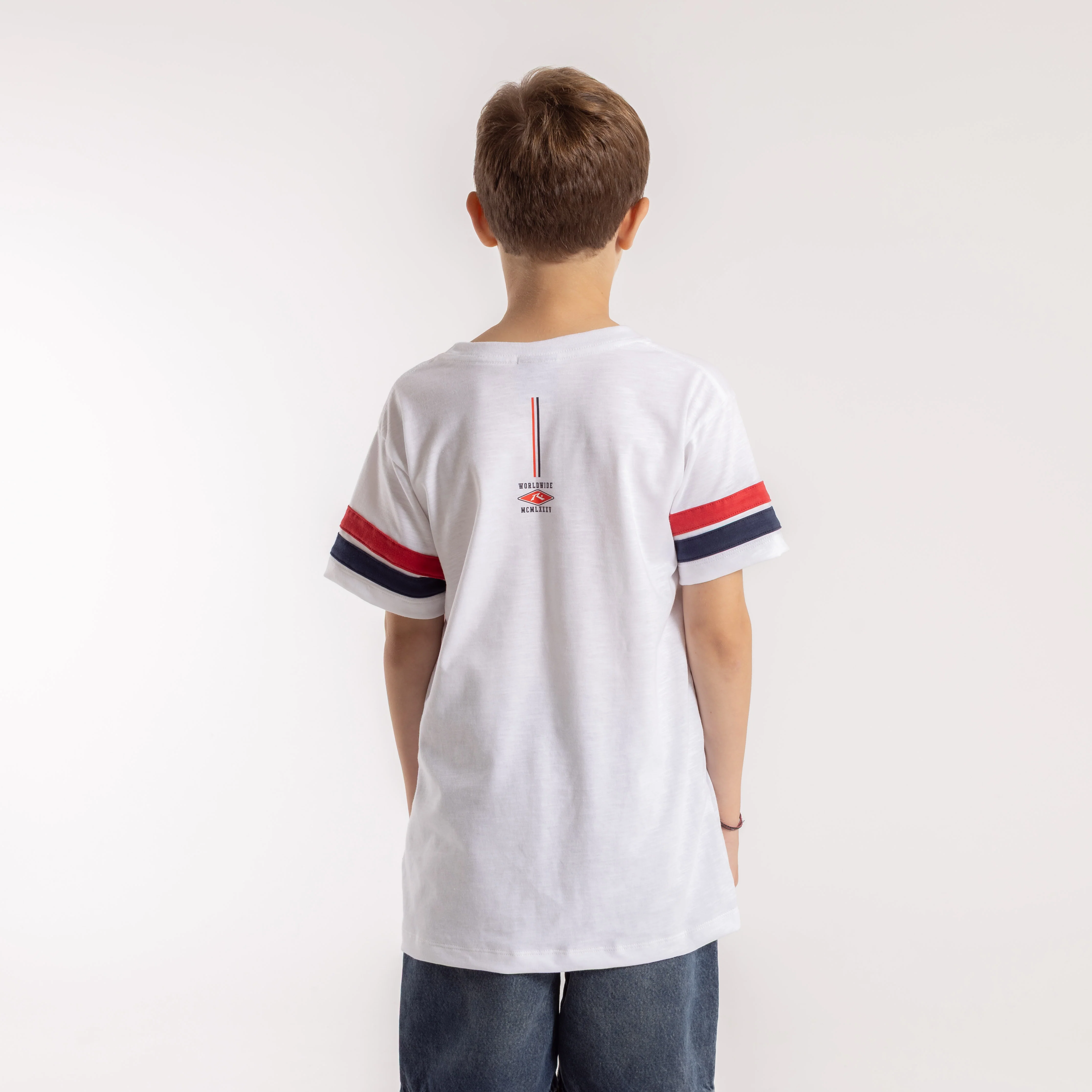 Remera Welcome To Califas Junior Off White - Image 4