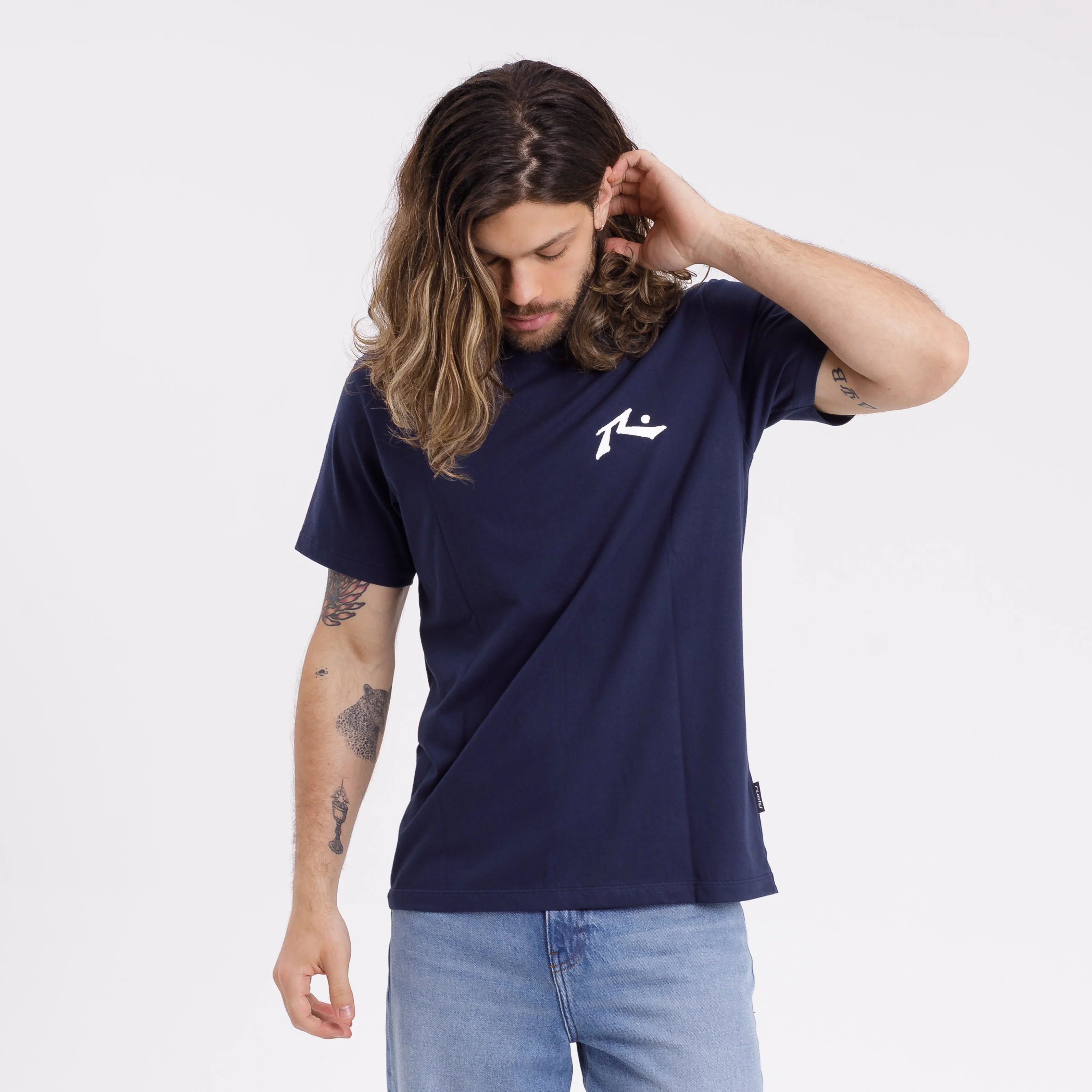 Remera Hombre Rusty Competition Azul Marino - Image 4