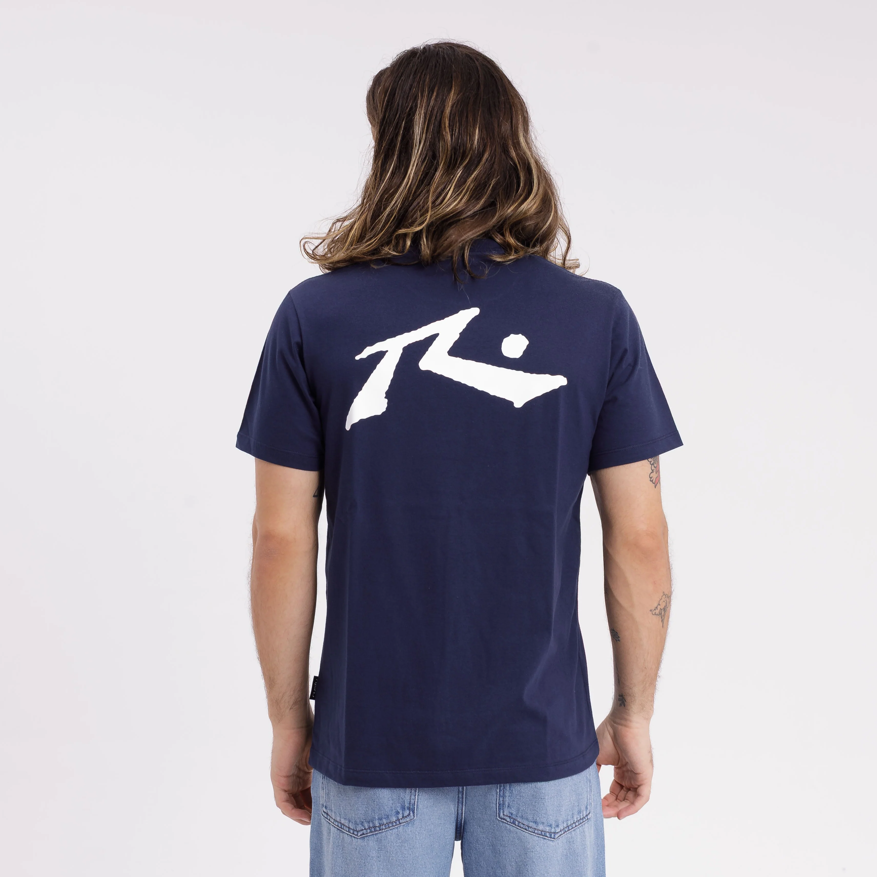 Remera Hombre Rusty Competition Azul Marino - Image 5