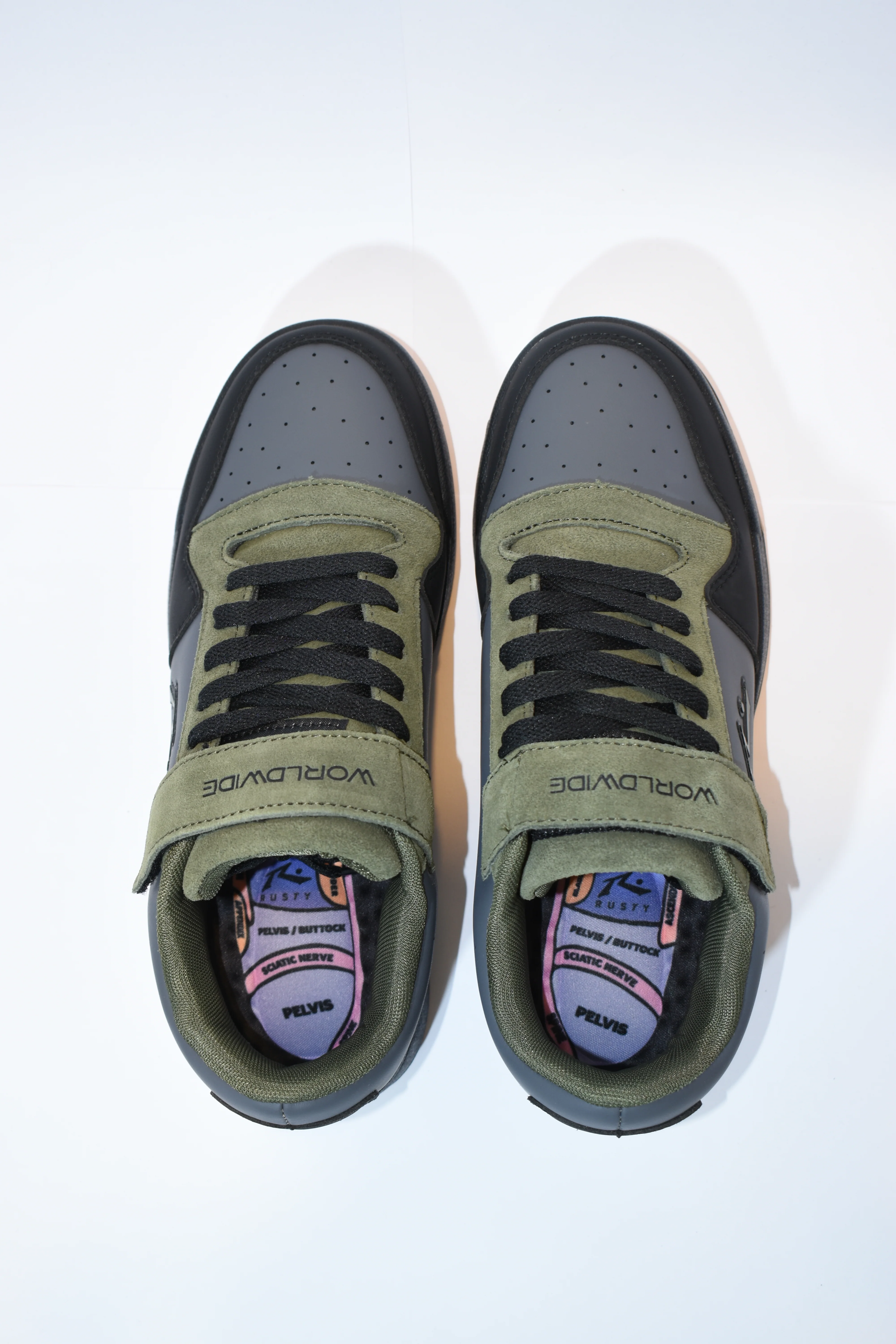 Zapatillas Rusty Wallers Shoes Black/Army - Image 5